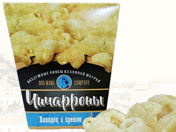 Чичарроны со вкусом холодца и хрена в Болшево