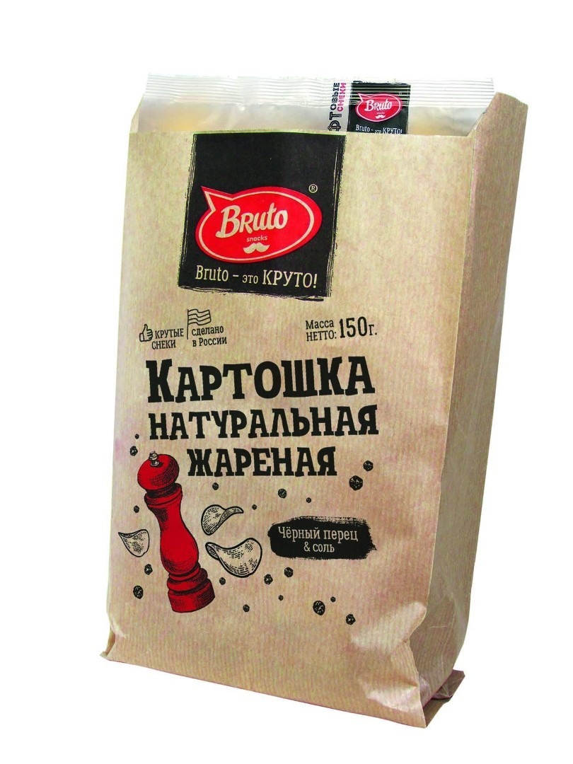 Картофель «Бруто» черный перец 130 гр. в Болшево