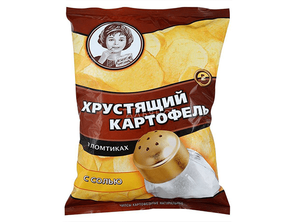 Картофельные чипсы "Девочка" 160 гр. в Болшево