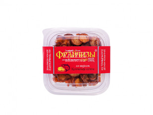 Арахис со вкусом сыра с чесноком: Фрайчизы со вкусом копченая семга (100 гр.)