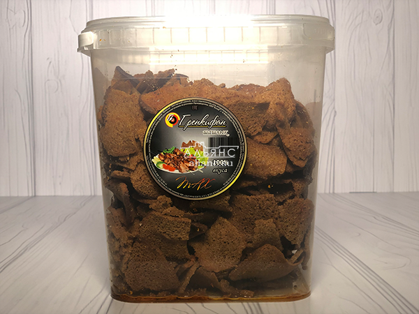Ржаные гренки со вкусом шашлыка в Болшево