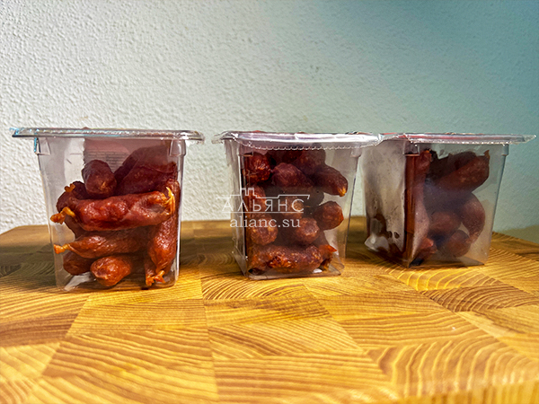 Колбаски МИНИ классические с/к (100 гр) в Болшево