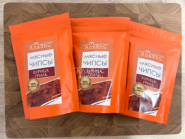 Мясо (АЛЬЯНС) вяленое курица "Гриль" 50 гр. в Болшево