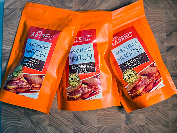 Мясо (АЛЬЯНС) вяленое свинина "Гриль" 50 гр. в Болшево