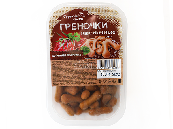 Сурские (ПШЕНИЧНЫЕ) Копченая колбаска (100 гр) в Болшево