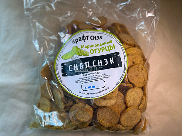 Снапсы ПШЕНИЧНЫЕ "Маринованные огурцы" в Болшево