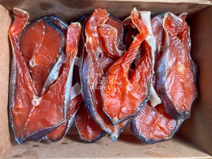 Семечки: Стейк дикого лосося 