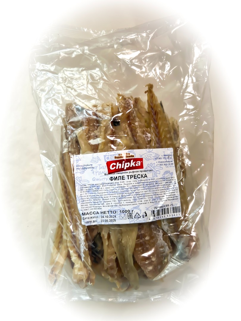 Треска филе (Chipka) 1кг в Болшево