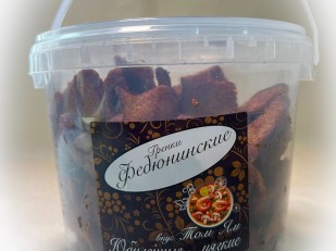 Гренки черные со вкусом буженины: Гренки 