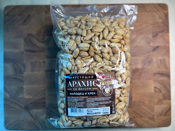 БОБАРАХИС Арахис премиум со вкусом холодец и хрен 1кг в Болшево