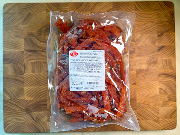Продукт из мяса птиц "КАРПАЧЧО с АДЖИКОЙ" с/к "ООО БАЛТИКА" (Калининградская обл.) в Болшево
