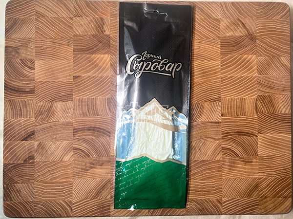 Сыр 60 гр ГОРНЫЙ СЫРОВАР (Паутинка белая с укропом и чесноком) в Болшево