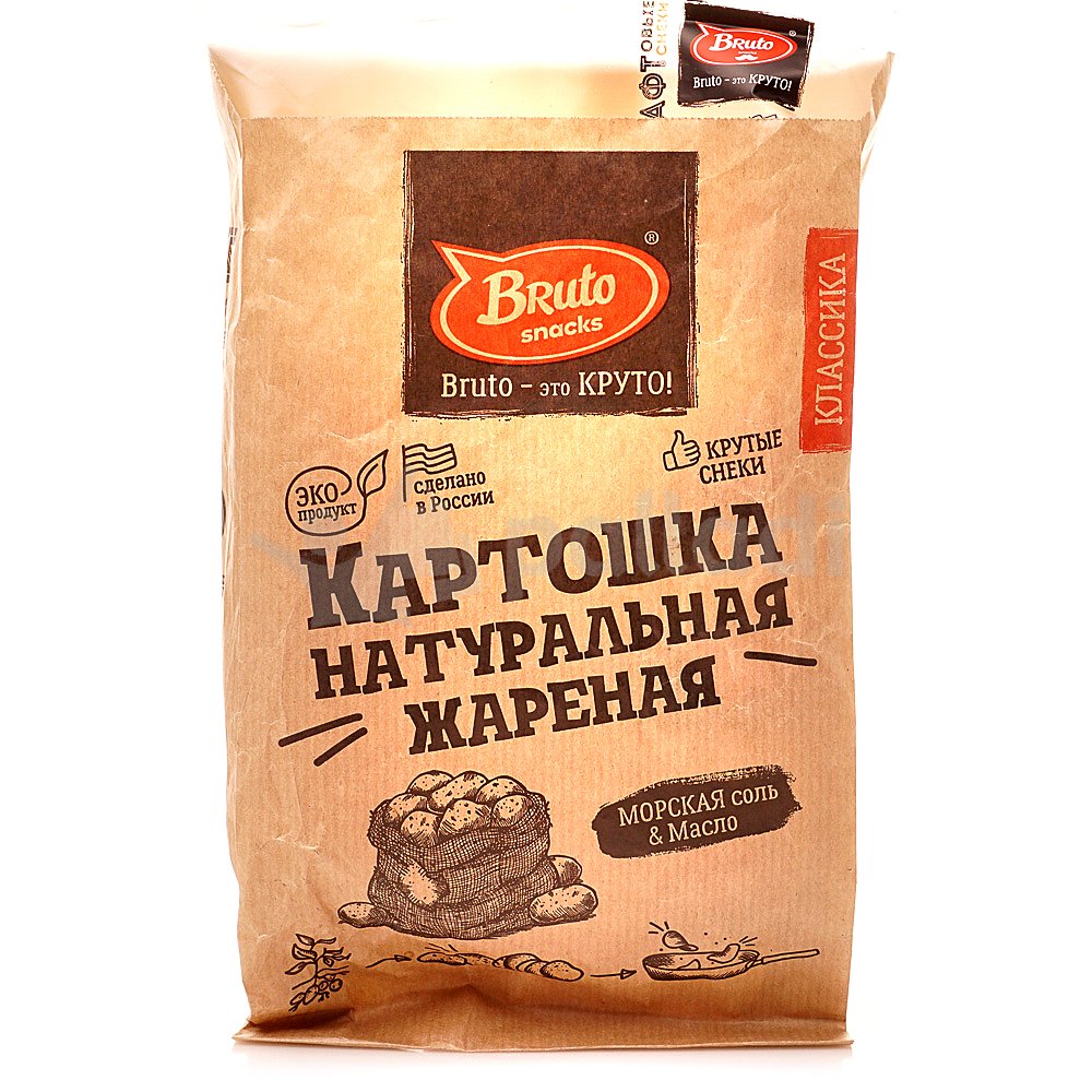 Картофель «Бруто» с солью 70 гр. в Болшево